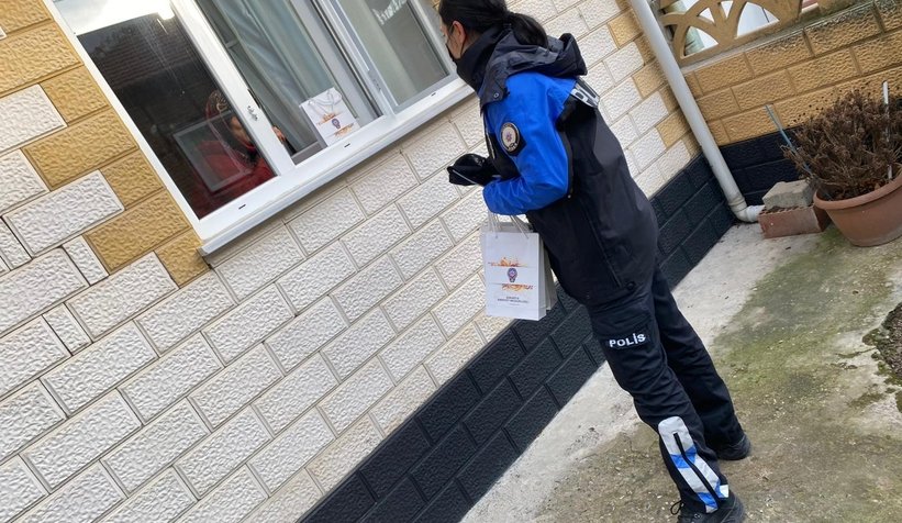 Ev ev gezip vatandaşı bilgilendirdiler