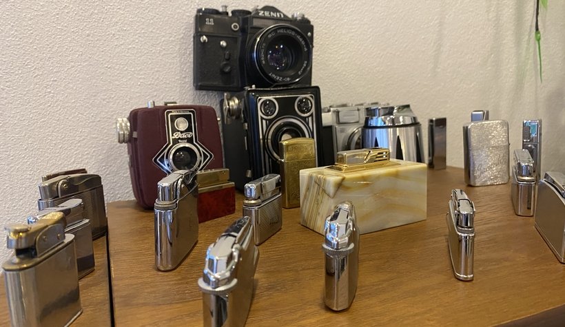 Evini müzeye çevirdi