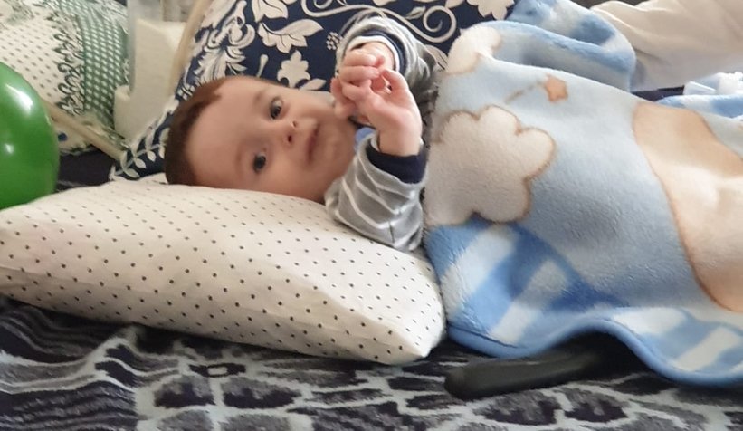 Eymen bebek yardım bekliyor