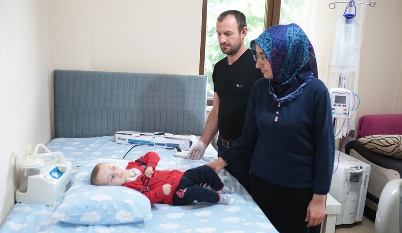 Eymen bebek yardım bekliyor