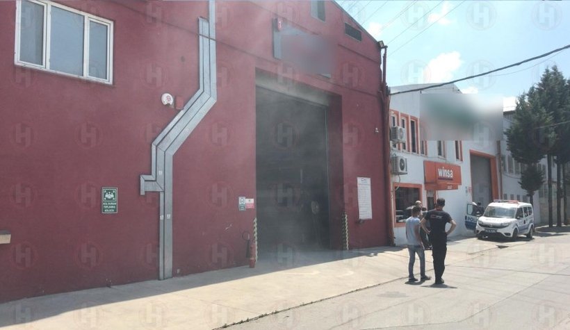 Fabrikada korkutan yangın