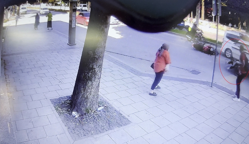 Faciadan dönülen kaza anı kamerada