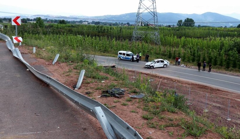 Feci kaza: 1 ölü, 2 yaralı