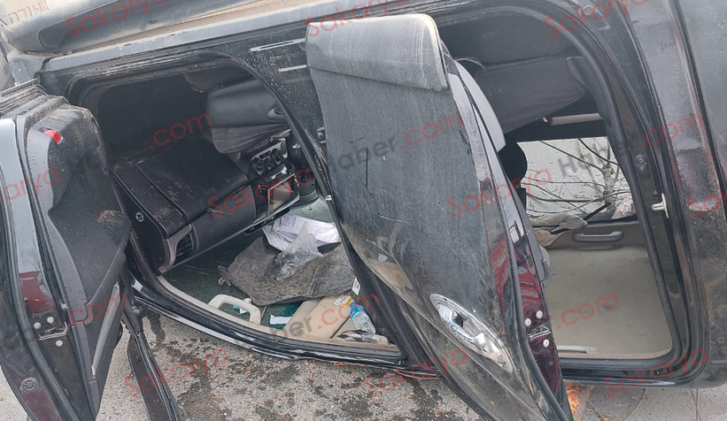 Feci kaza: Takla atıp karşı yöne düştü