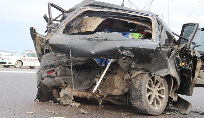 Feci kazada ağır yaralanan genç kadın öldü