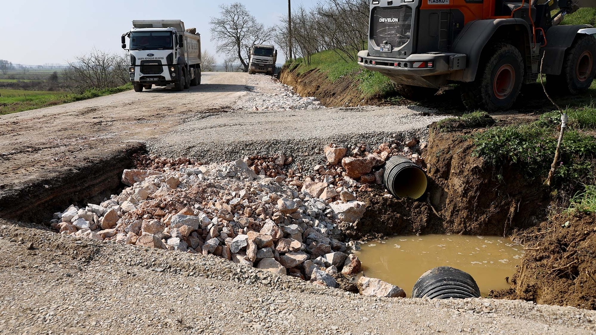 Ferizli ile Gölkent arasına yeni grup yolunu