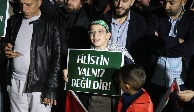 Filistin'e destek konvoyu