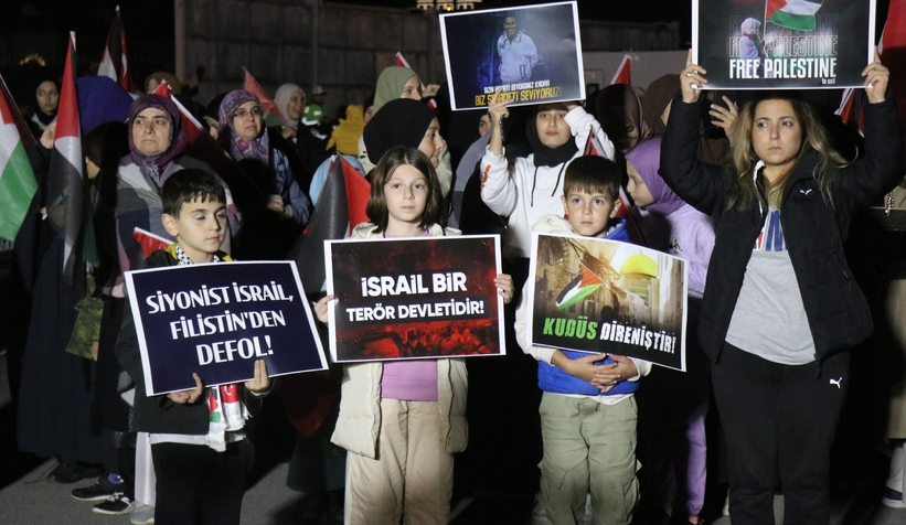 Filistin'e destek konvoyu