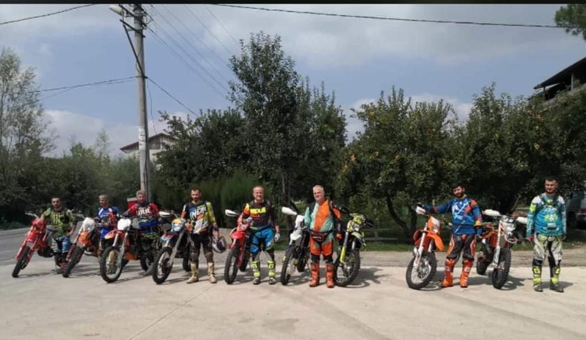 Film seti değil gerçek aksiyon