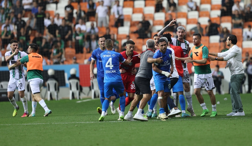 Final maçından fotoğraflar