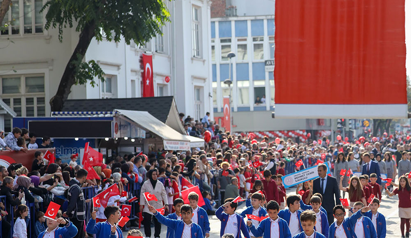 Fotoğraflarla 100. yıl coşkusu