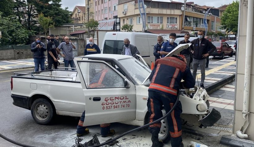 Fren yerine gaza basınca olanlar oldu