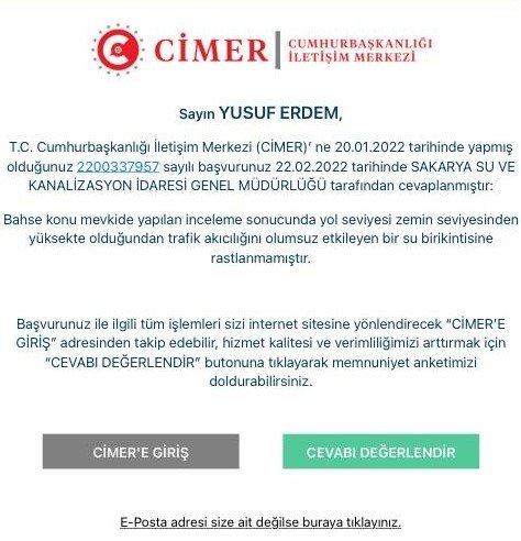 Furkan'ın öldüğü yol için CİMER'e başvuru yapılmış