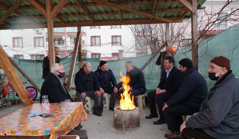 Furkan Karacan'ın ailesine taziye ziyareti