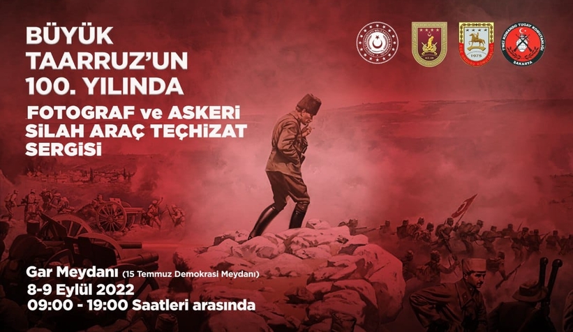 Garnizondan Büyük Zaferin 100. yılında Türk Ordusu Sergisi