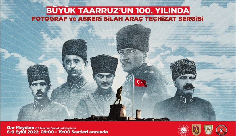 Garnizondan Büyük Zaferin 100. yılında Türk Ordusu Sergisi