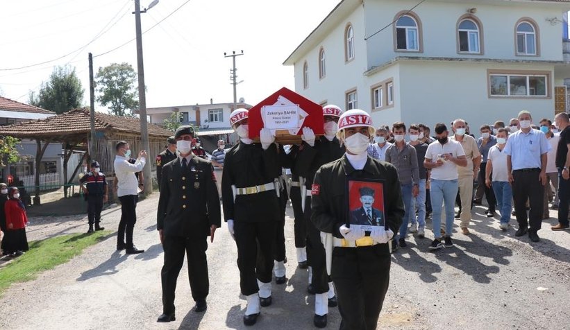 Gaziler Gününde vefat eden Kıbrıs Gazisine son görev