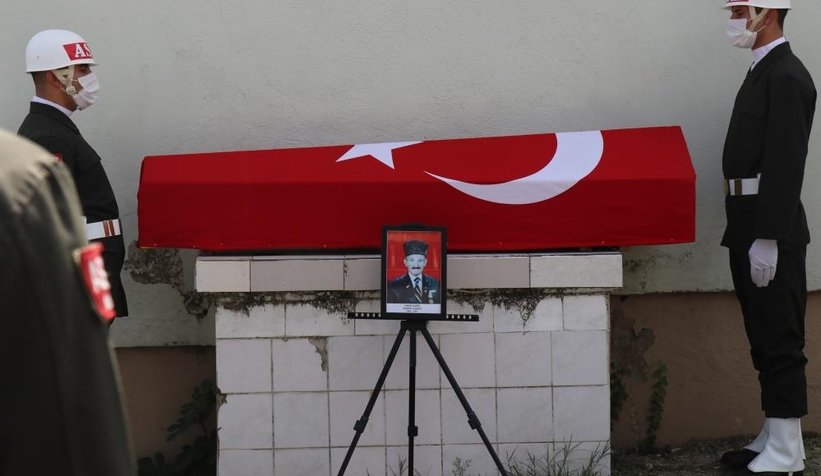 Gaziler Gününde vefat eden Kıbrıs Gazisine son görev