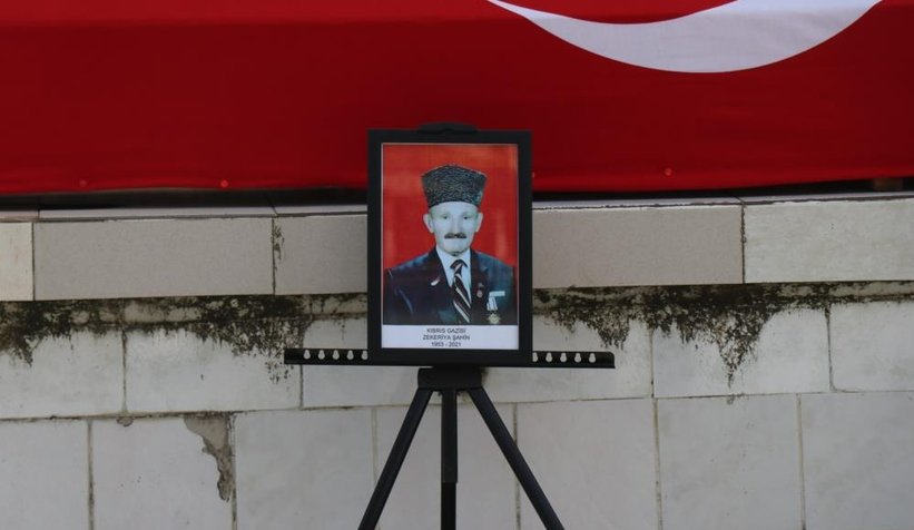 Gaziler Gününde vefat eden Kıbrıs Gazisine son görev