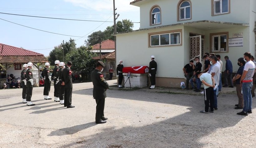 Gaziler Gününde vefat eden Kıbrıs Gazisine son görev