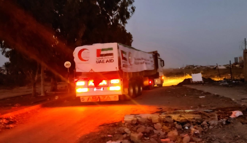 Gazze'nin kuzeyine 100 yardım tırı ulaştı