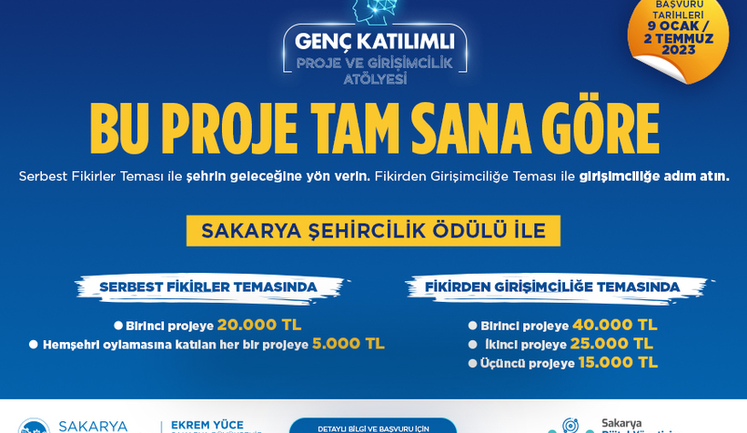 Geleceğin Sakarya’sını genç fikirler inşa edecek