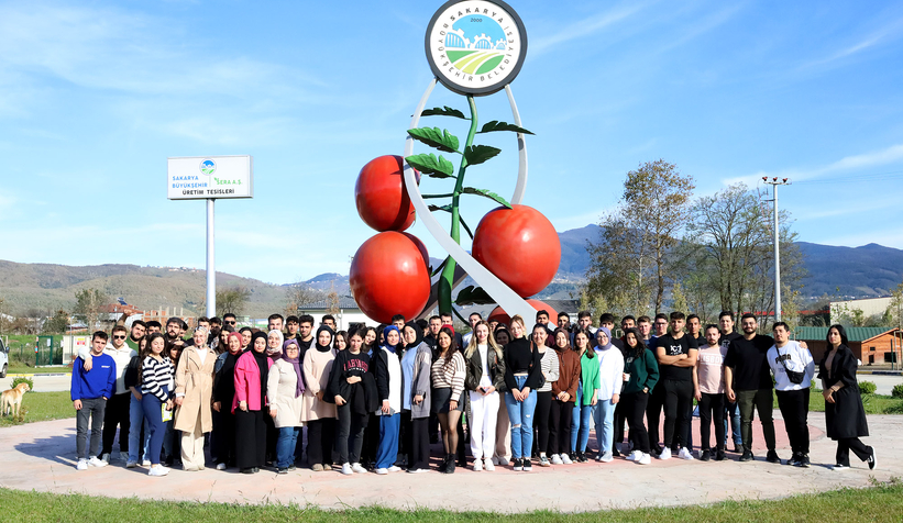Geleceğin tarım öncüleri Sakarya’dan ilham aldı
