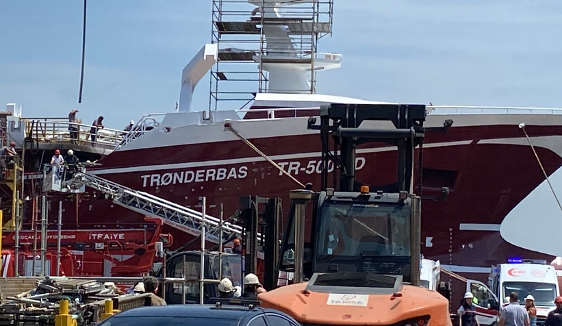 Gemide yangın: 2'si ağır 4 yaralı