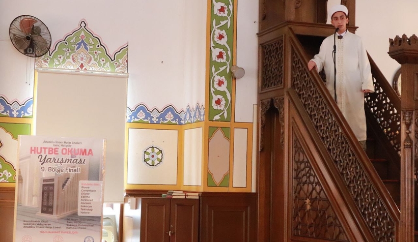 Genç Hatipler Hutbe Okuma Yarışmasının finalisti Sakarya'dan