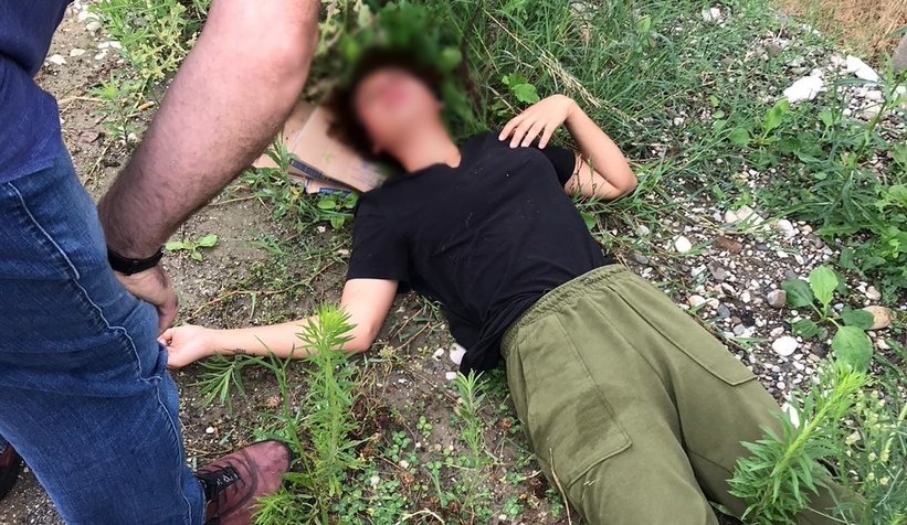 Genç kızı böyle buldular!