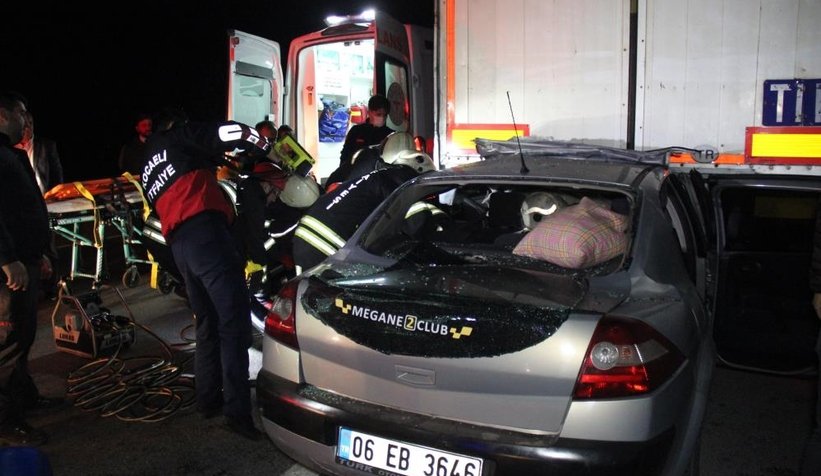 Genç sürücüden acı haber