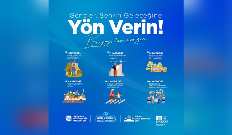 Gençler bu projeyle Sakarya’nın geleceğinde söz sahibi olacak