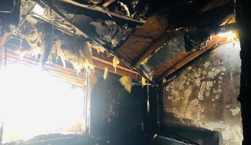 Geyve'de yangın faciası 2 kardeş öldü