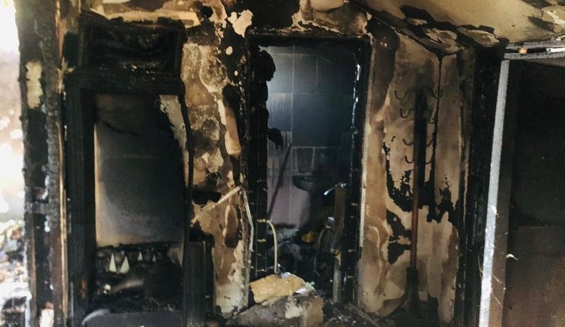 Geyve'de yangın faciası 2 kardeş öldü