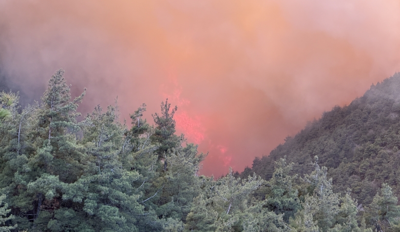 Geyve'deki yangında bir mahalle boşaltılıyor