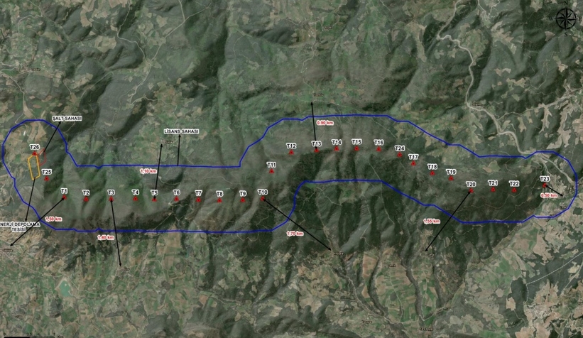 Geyve'ye 26 adet rüzgar türbini daha kurulacak