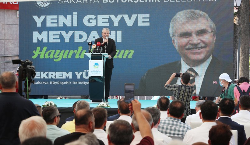 Geyve ‘Meydanına’ kavuştu