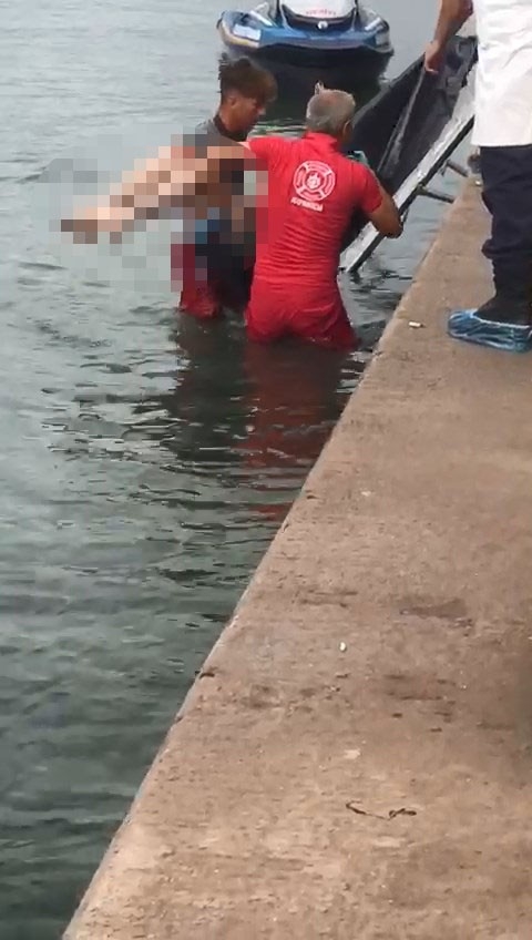 Girdiği denizden cansız bedeni çıkarıldı