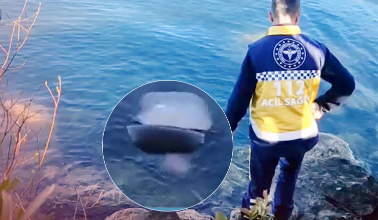 Gölde ceset bulundu