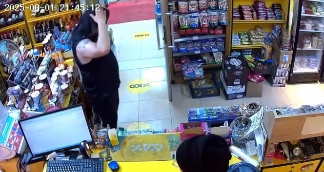 Gülerek sohbet ediyordu; Ölüm anı kamerada