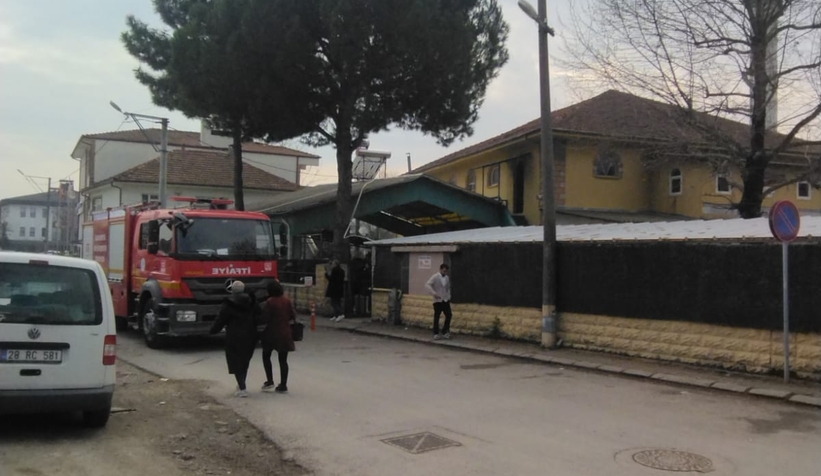 Güllük Camii’nde Cuma vakti yangın çıktı