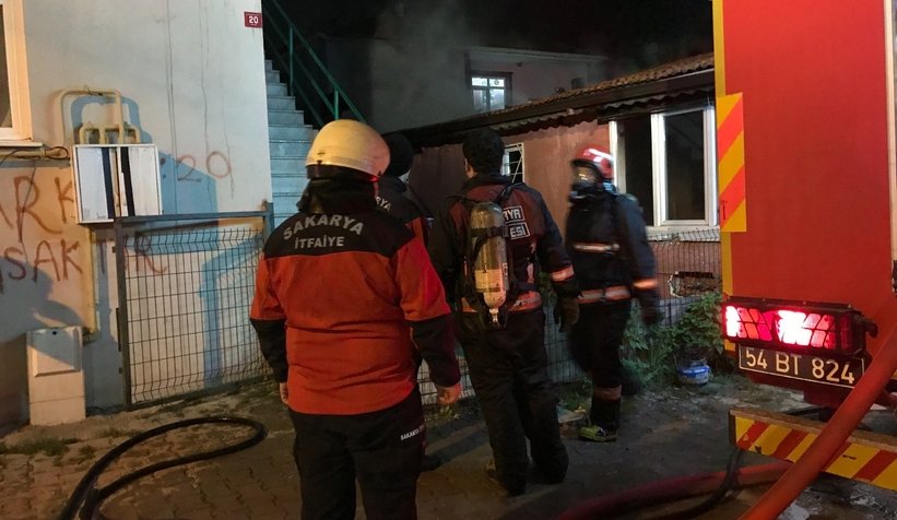 Güneşler'de yangın