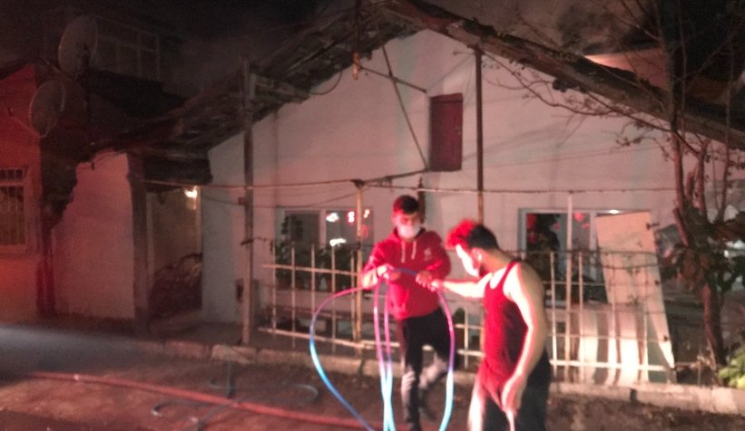 Güneşler'de yangın