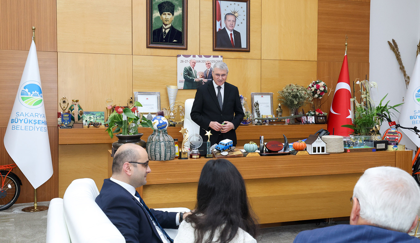 Gürcistan İstanbul Başkonsolosu Büyükşehiri ziyaret etti