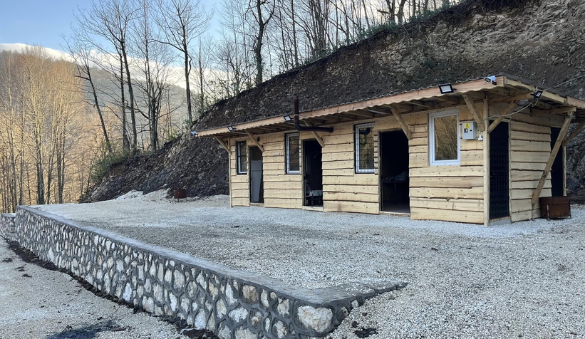 Güzlek Kızak Şenliği alanı hazırlandı