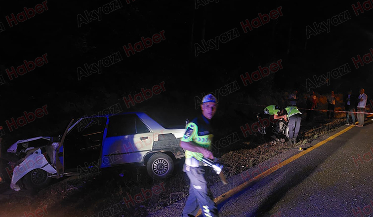 Güzlek'te kaza: Motosikletli öldü