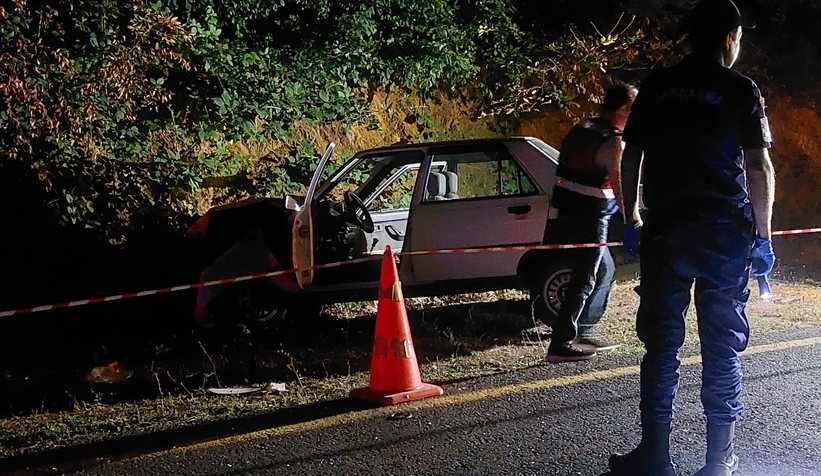 Güzlek'te kaza: Motosikletli öldü