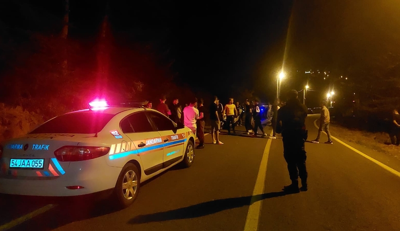 Güzlek'te kaza: Motosikletli öldü