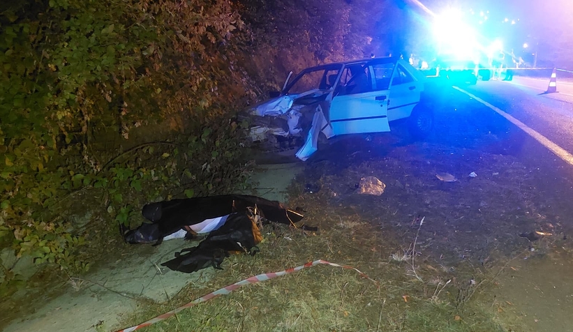 Güzlek'te kaza: Motosikletli öldü