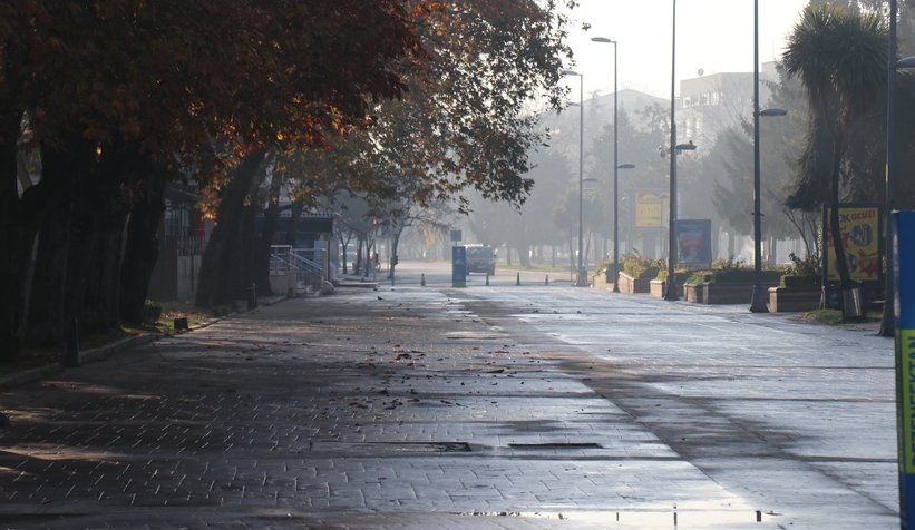 Hafta sonu yasağın ilk gününde polis denetimde